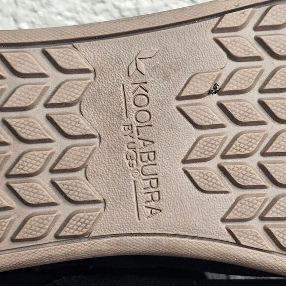 Koolaburra by Ugg skyller suede tassel ankle boots black women's size 8 - Picture 9 of 9